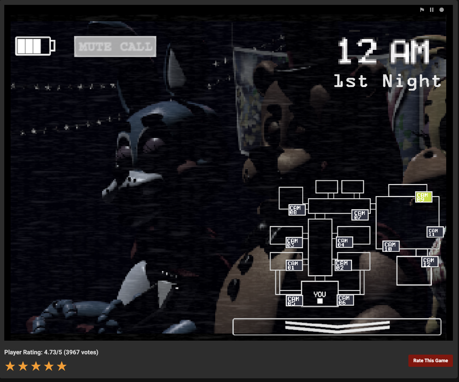 FNAF 2 Security Camera View